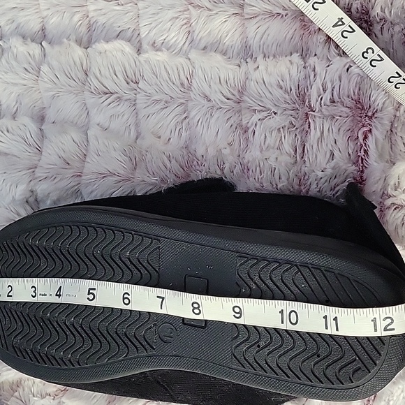 HomeTop Men's Corduroy Memory Foam Adjustable Indoor House Shoes Slippers Size13 - Picture 13 of 13